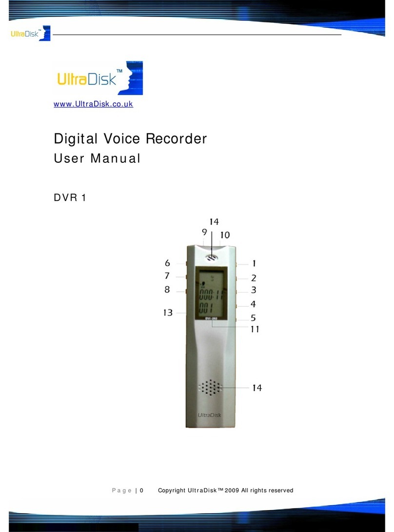 UltraDisk DVR 1 user manual