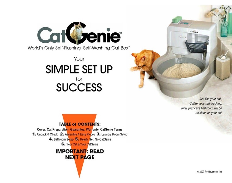 PetNovations CatGenie user guide