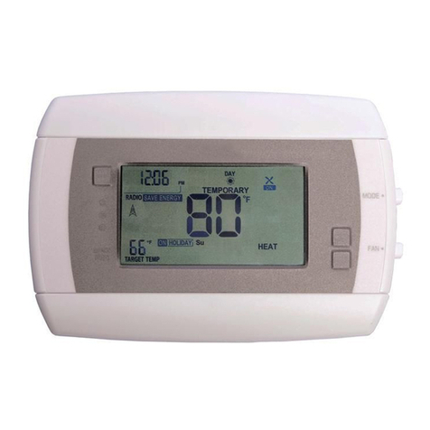 Radio Thermostat CT30 User manual