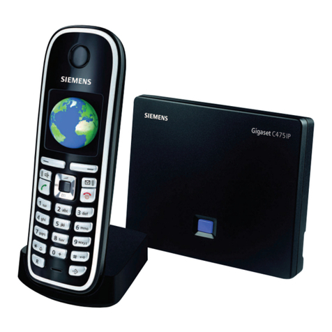 Siemens GIGASET C470 IP User manual