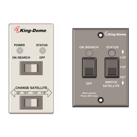 King-Dome 9702 Installation and operating instructions