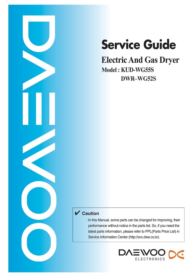 Daewoo KUD-WG55S User manual