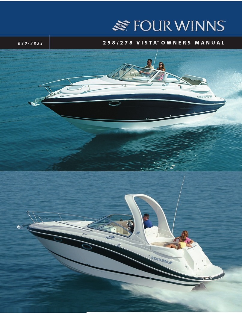 Four winns 278 VISTA owner's manual