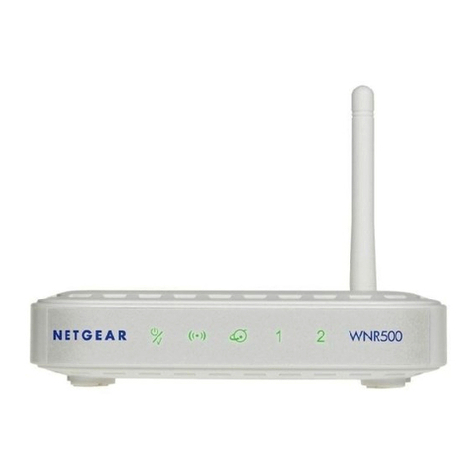 NETGEAR WNR500 User manual