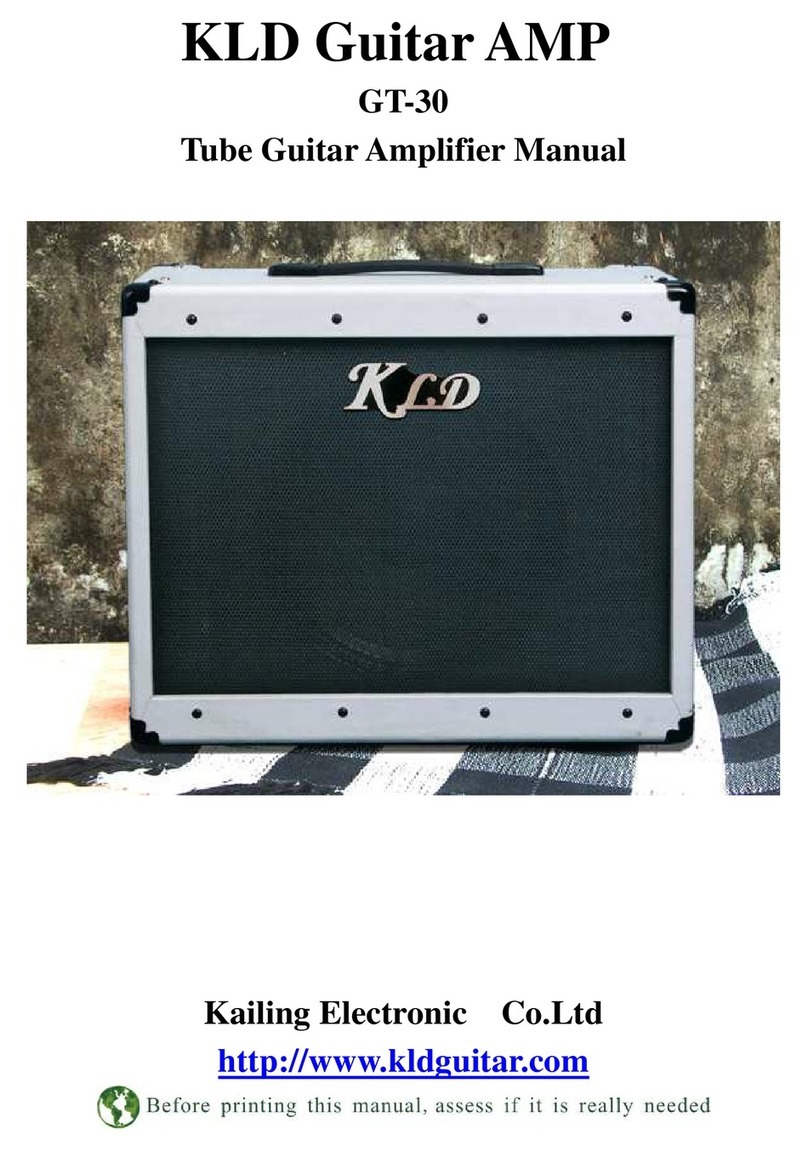 KLD GT-30 manual