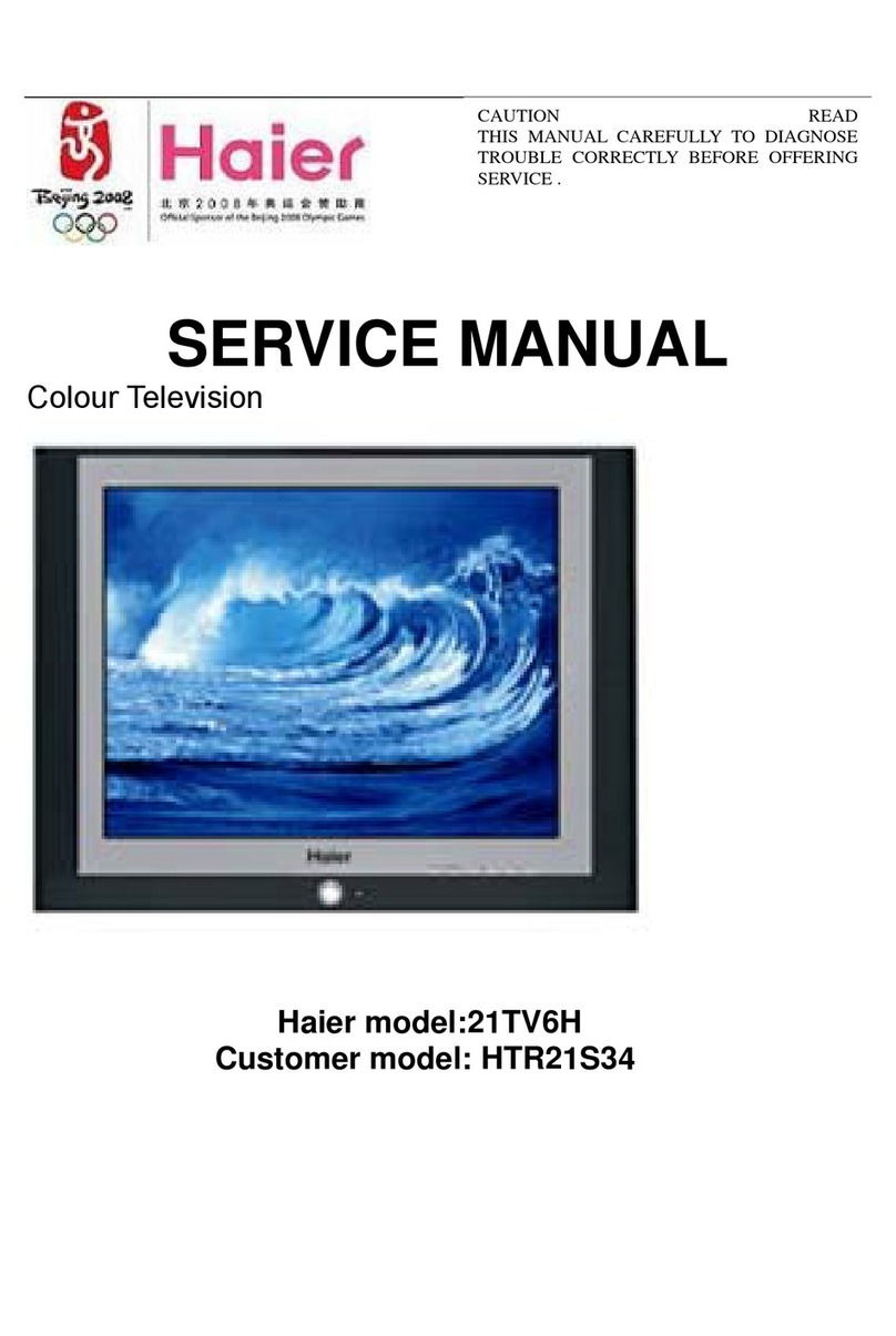 Haier HTR21S34 User manual