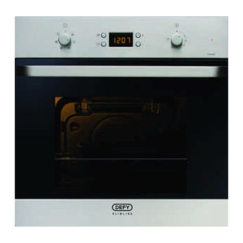 Defy DBO462 User manual Defy DBO462 User manual