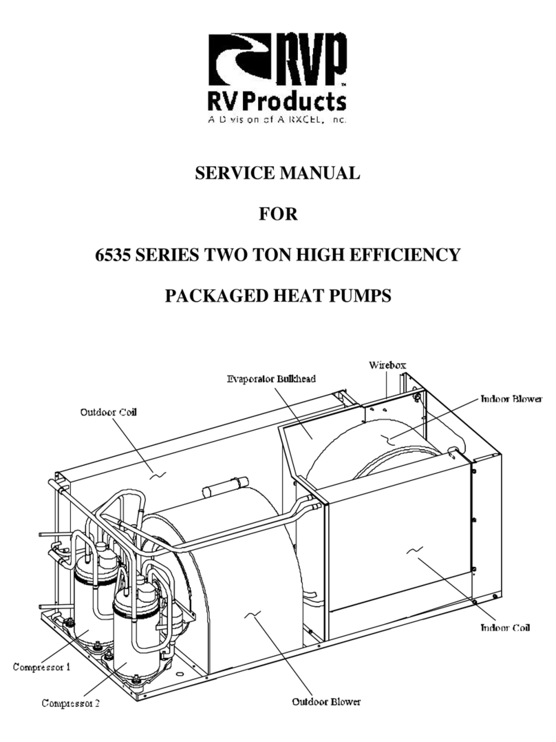 RV Products 6535 SERIES Service manual
