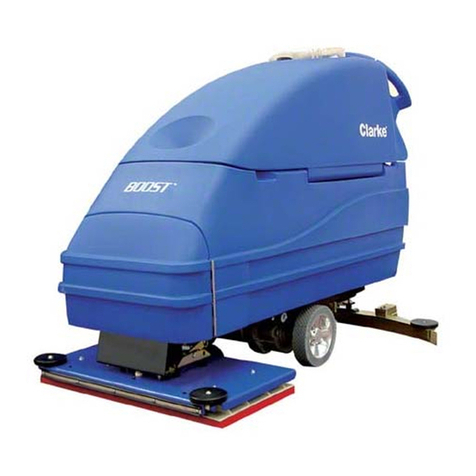 Clarke Focus II Mid-Size Autoscrubber Boost 28 Operator's manual