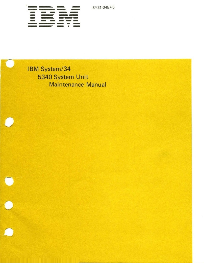IBM System/34 User manual