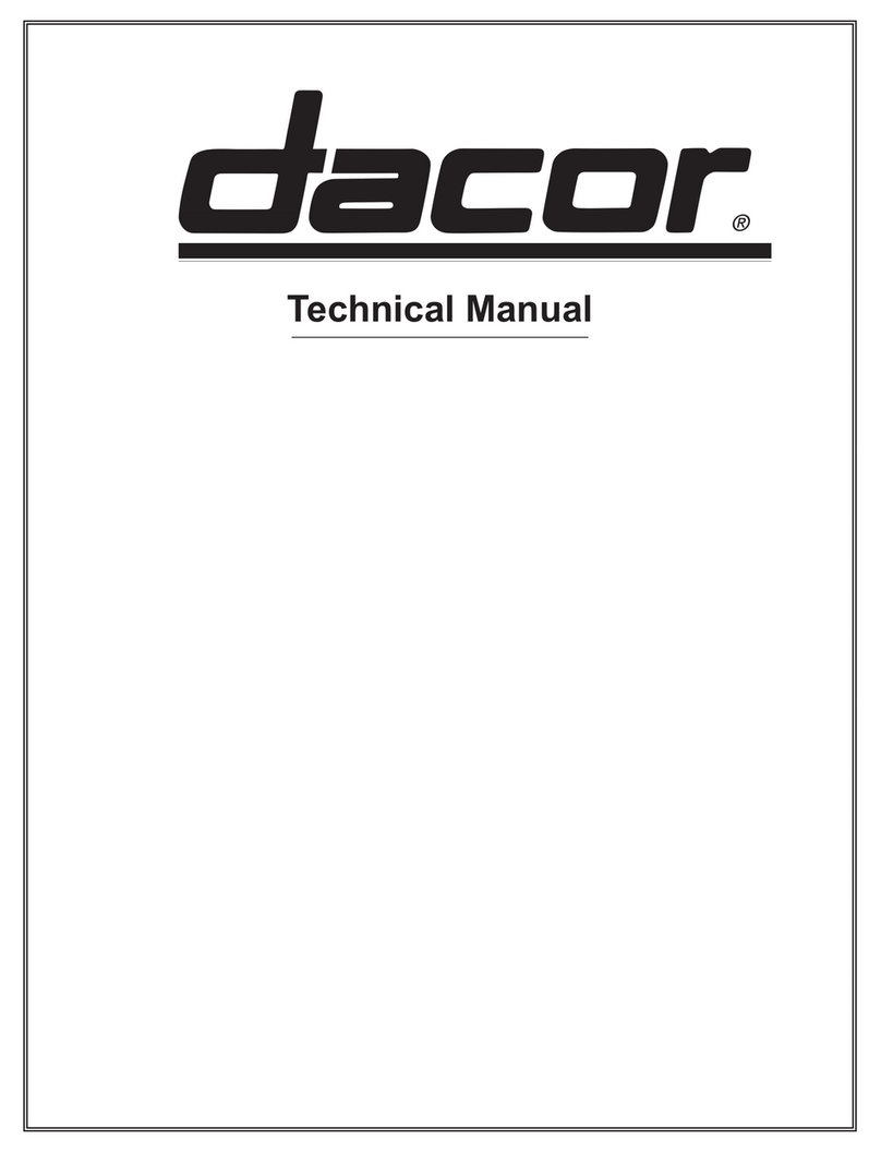 Dacor CPS User manual