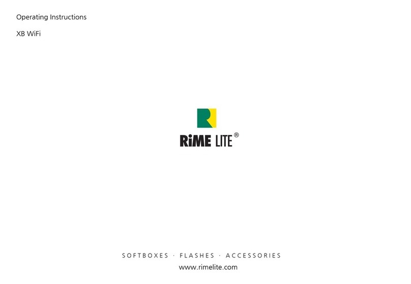 Rime Lite XB WiFi operation instruction