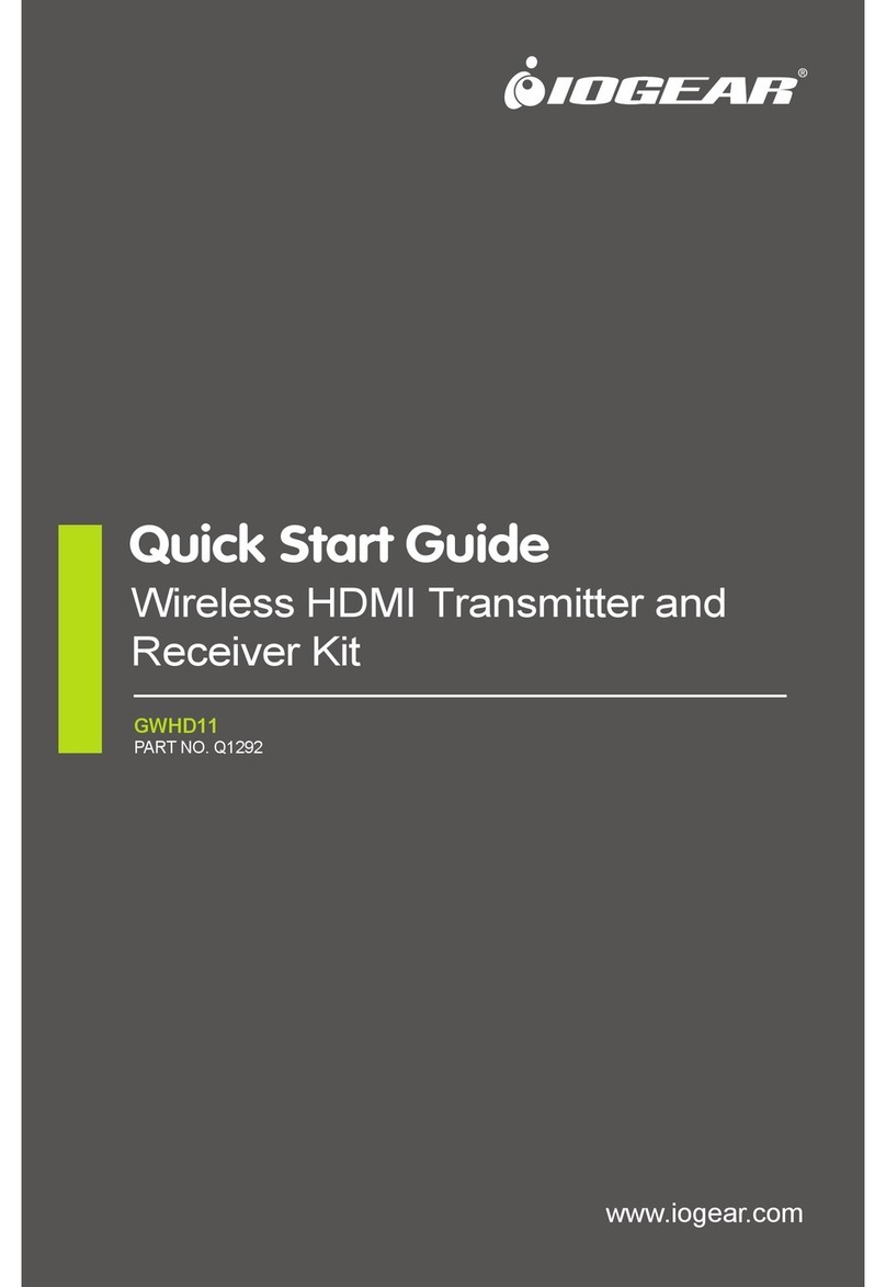 IOGear GWHD11 User manual IOGear GWHD11 User manual