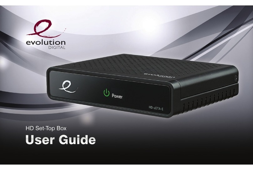 Evolution Digital HD Set-Top Box user guide
