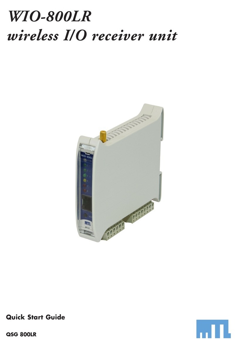 MTL WIO-800LR quick start guide
