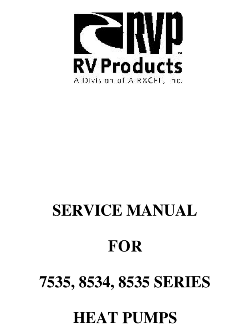 RV Products 8535 SERIES Service manual