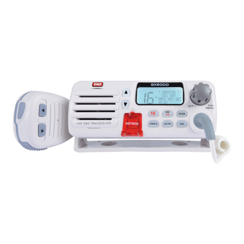 GME GX600D User manual
