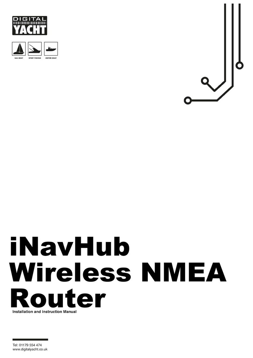 DIGITAL YACHT iHAVHub Installation and instruction manual