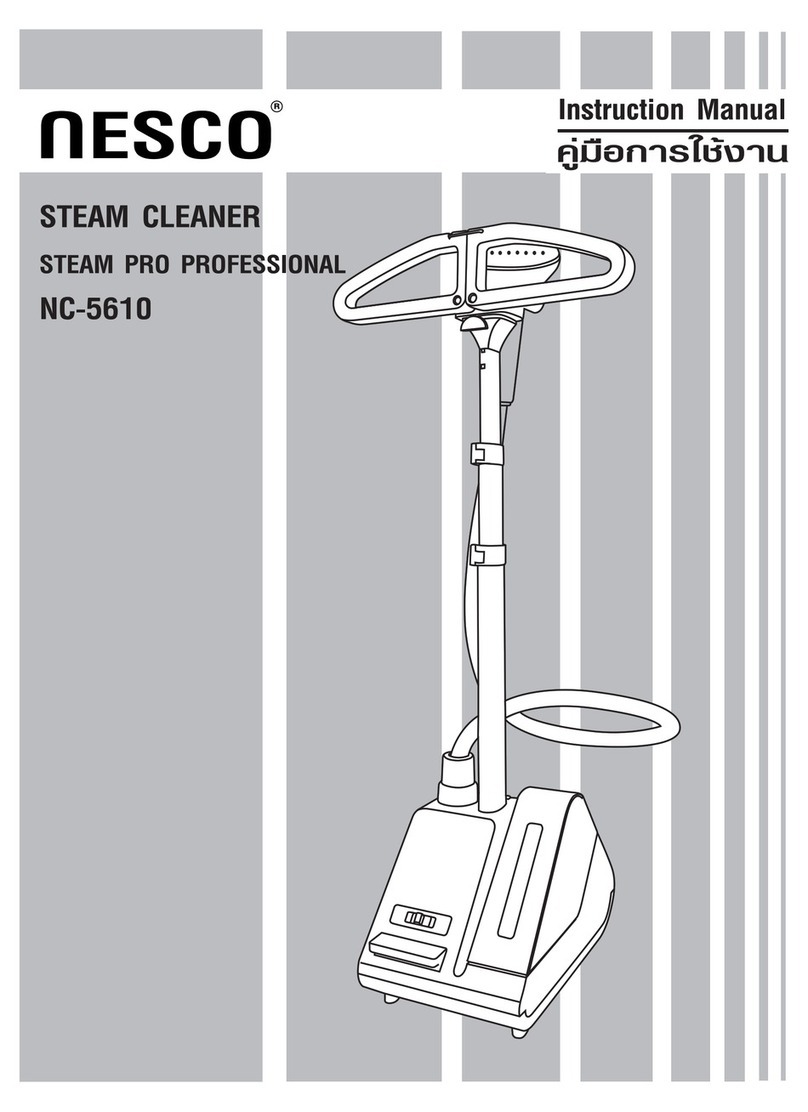Nesco Steam Pro Professional NC-5610 User manual