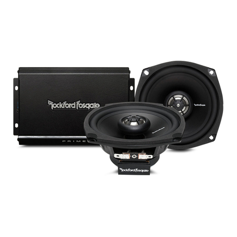 Rockford Fosgate R1-HD4-9813 user guide