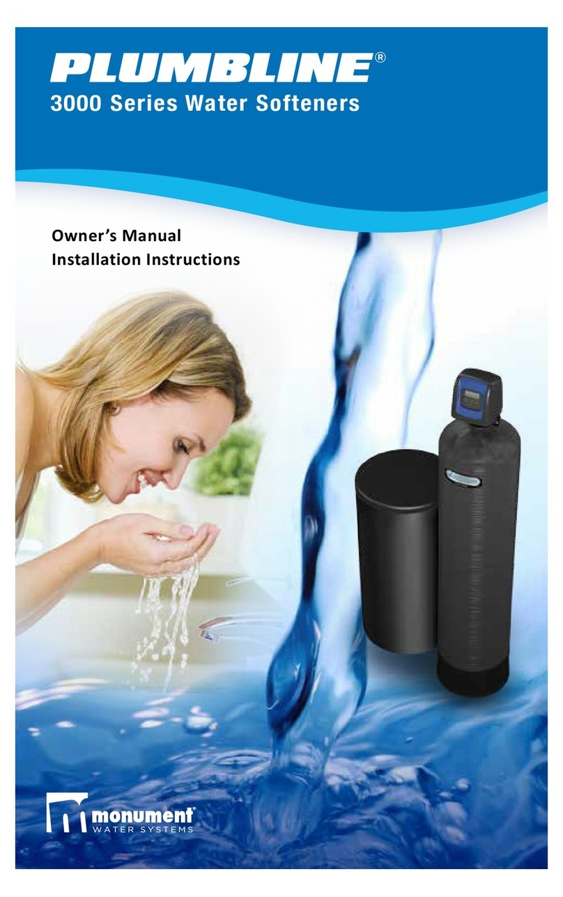 Plumbline 3000 Series Owner's Manual & Installation Instructions Plumbline 3000 Series Owner's Manual & Installation Instructions