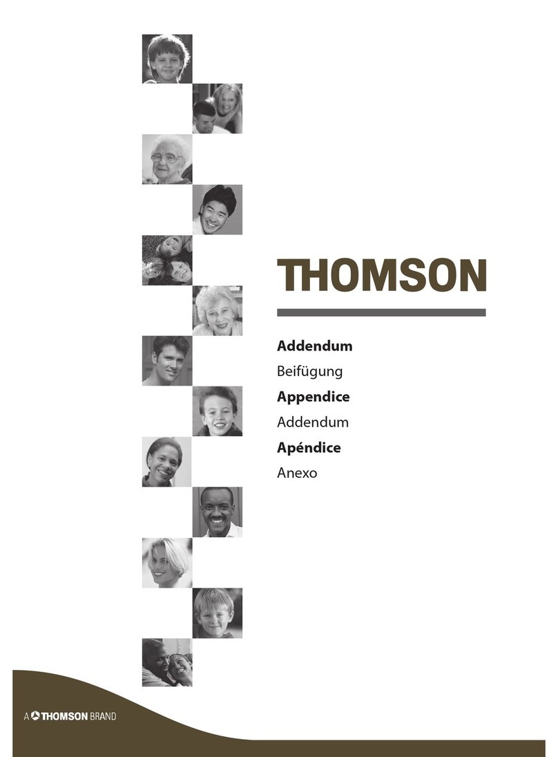 THOMSON MT62 Addendum