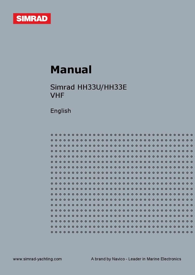 Simrad HH33E User manual