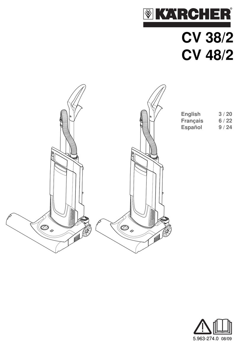 Kärcher CV 38/2 User manual