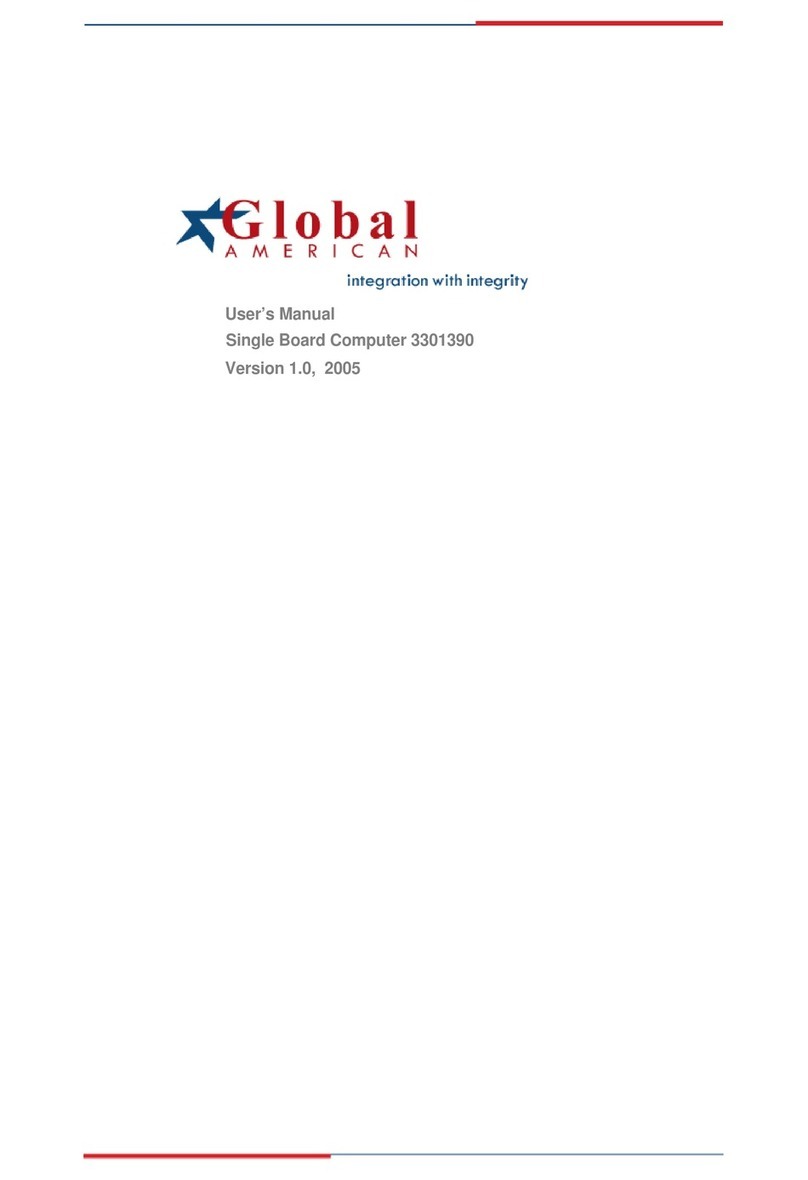 Global American Inc. 3301390 user manual