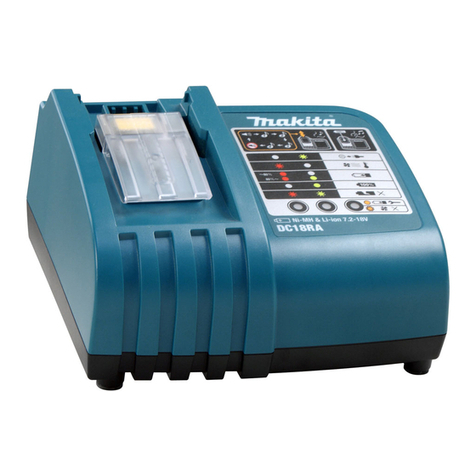Makita MAKSTAR DC18RA User manual