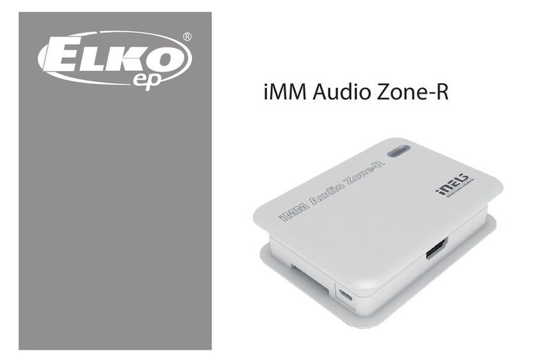 Elko iMM Audio Zone-R quick guide