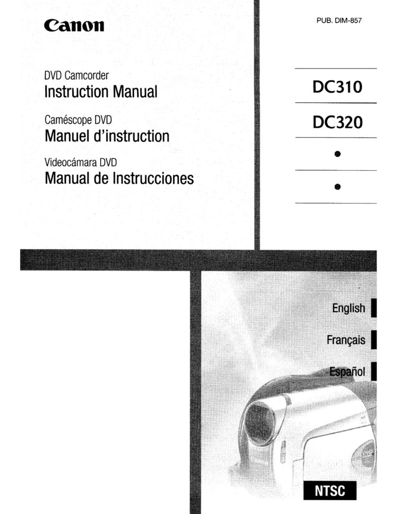 Canon DC310 instruction manual