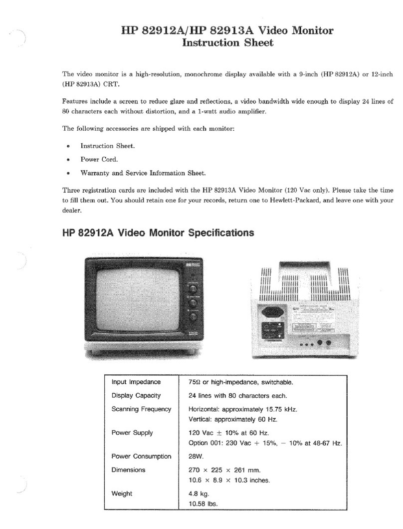 HP 82913A User manual