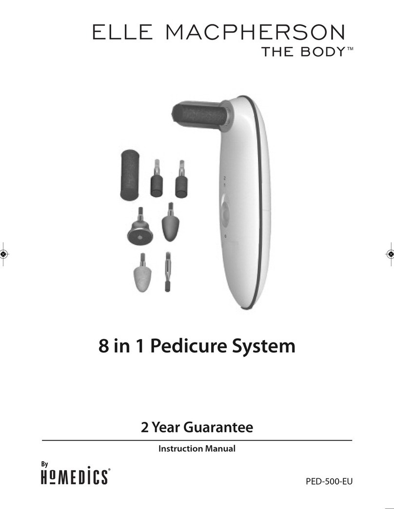 HoMedics ELLE MACPHERSON User manual