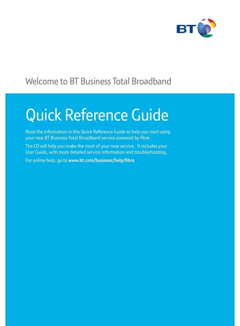 BT Business Total Broadband Quick reference guide