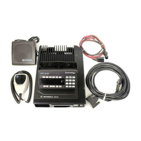 Motorola Spectra installation manual