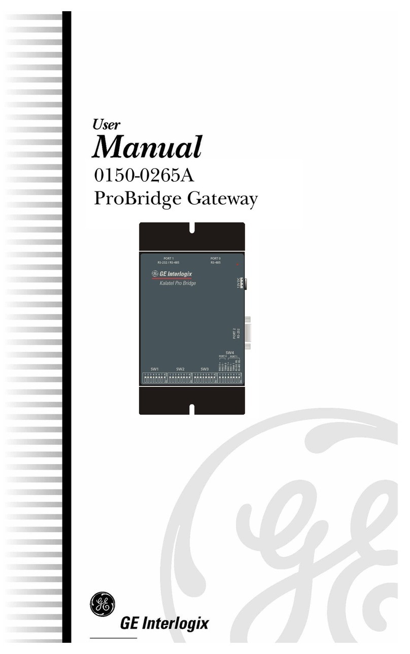 GE Interlogix 0150-0265A user manual