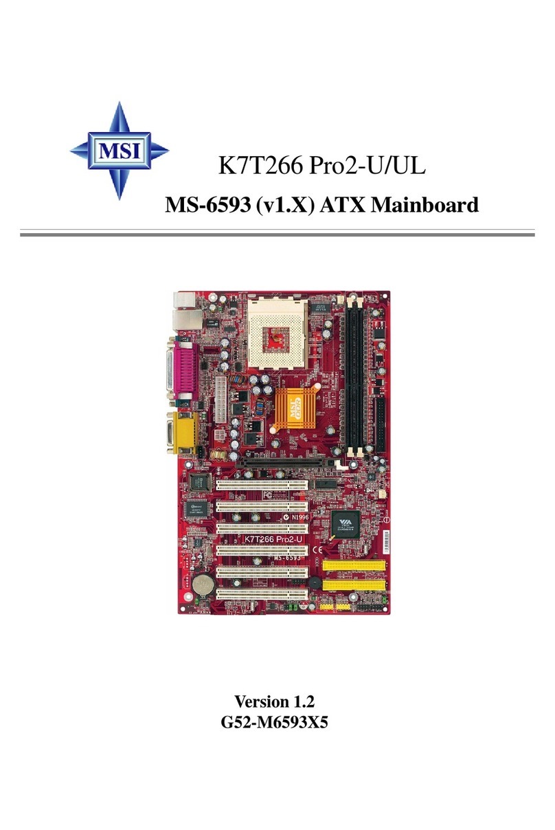 MSI MS-6593 User manual