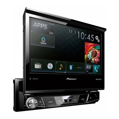 Pioneer AVH-X7700BT User manual