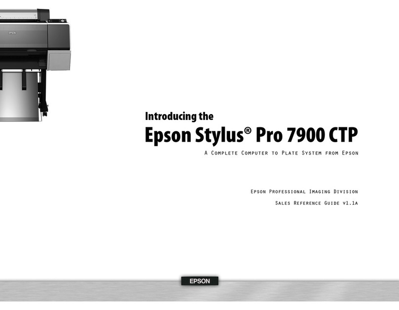 Epson Stylus Pro 7900 User manual