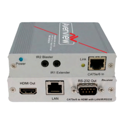 Avenview HBT-C6POE-R user guide