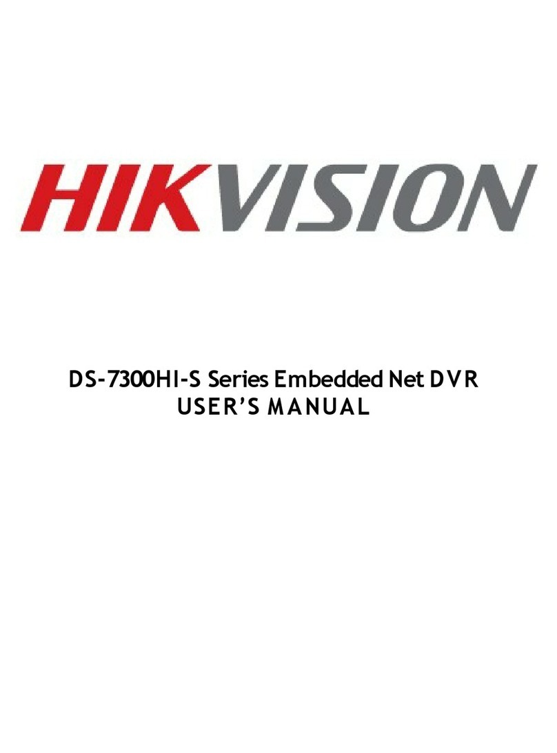 HIK VISION DS-7300HI-S Series User manual