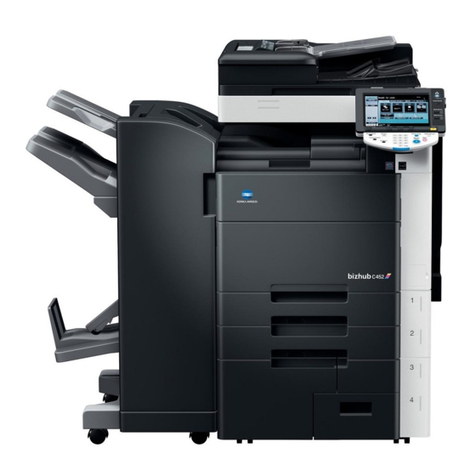 Konica Minolta bizhub C652 Series quick guide Konica Minolta bizhub C652 Series quick guide