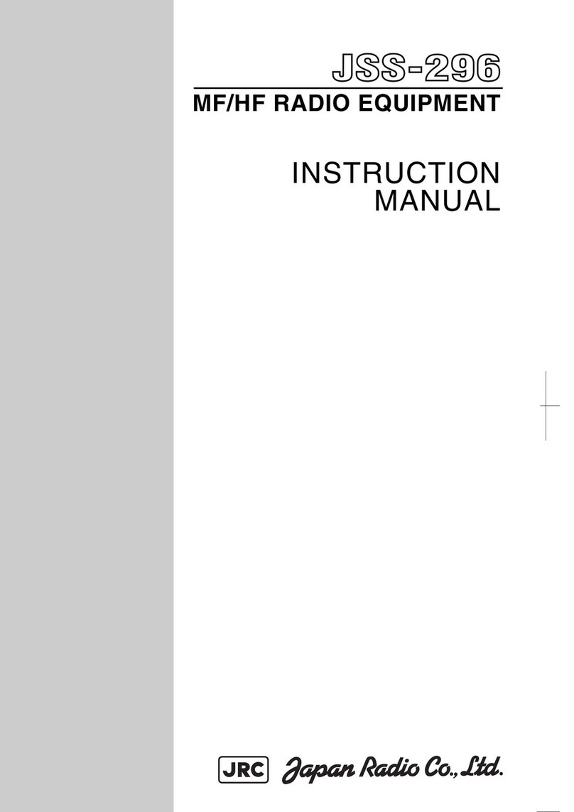 JRC JSS-296 - User manual