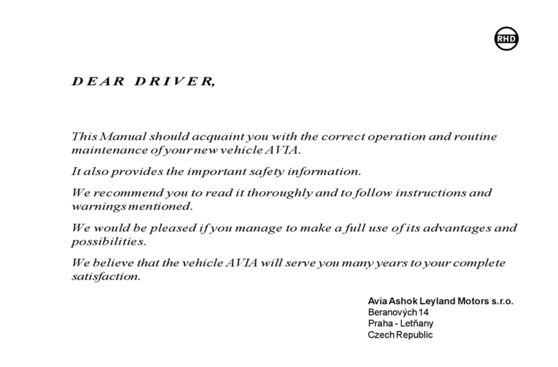 Avia D60 User manual