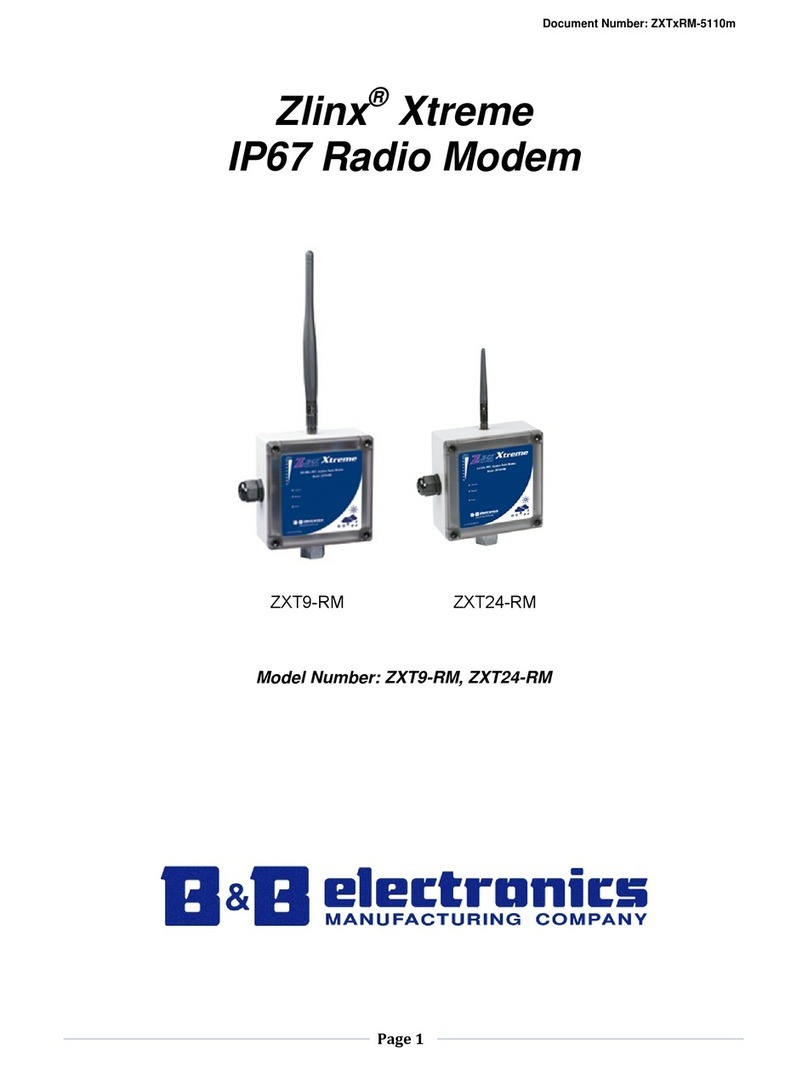 B&B Electronics Zlinx Xtreme ZXT9-RM user guide