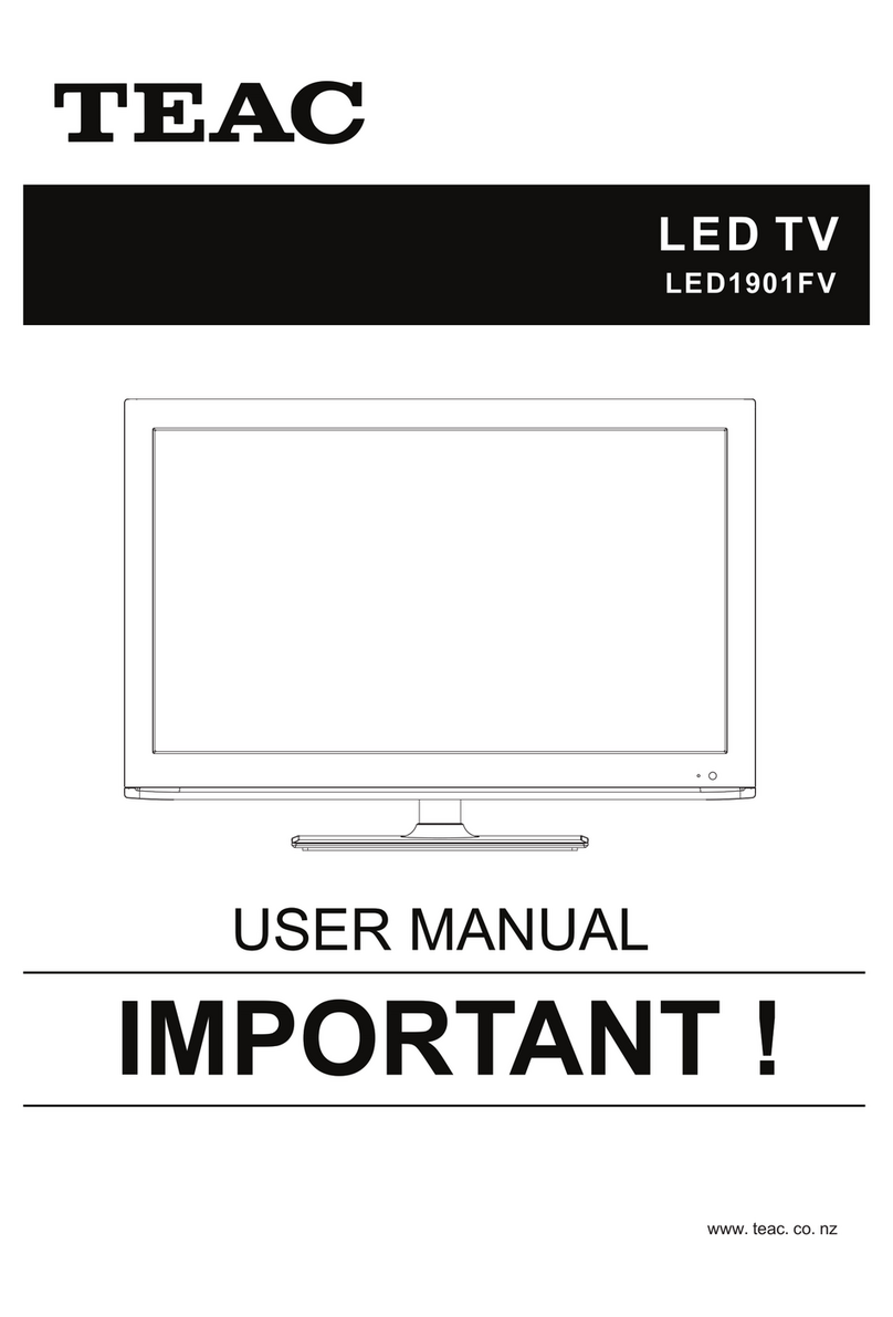 Teac LED1901FV User manual