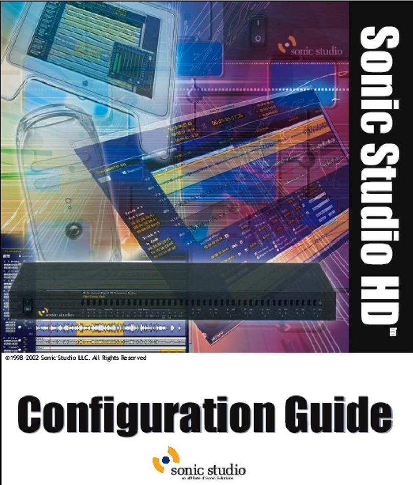 Sonic Studio Studio HD Configuration guide
