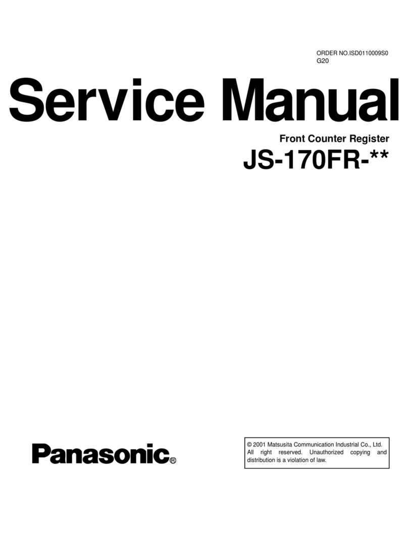 Panasonic JS-170FR Series Service manual