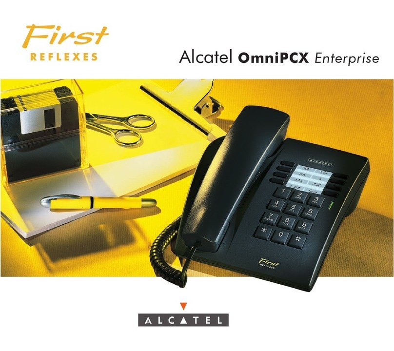 Alcatel OmniPCX Enterprise User manual